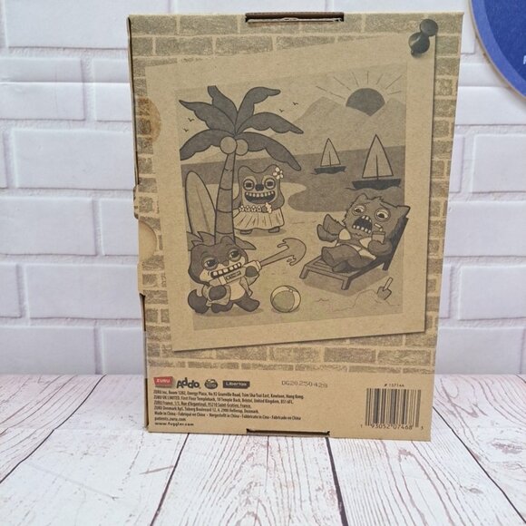 Fuggler Vacay Vibes Sketchy Squirrel Funny Ugly Monster Plush Walmart Exclusive - Picture 3 of 5